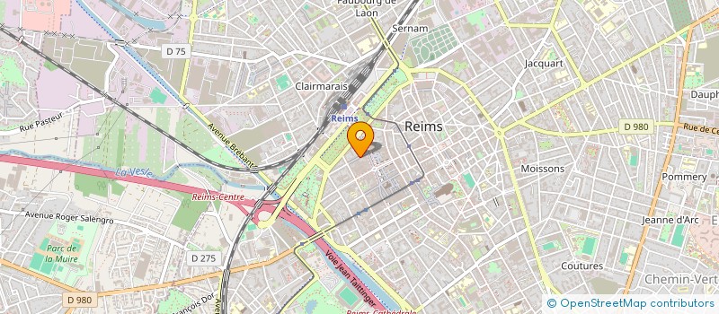 localisation de l'entreprise SCI FILAINE  REIMS