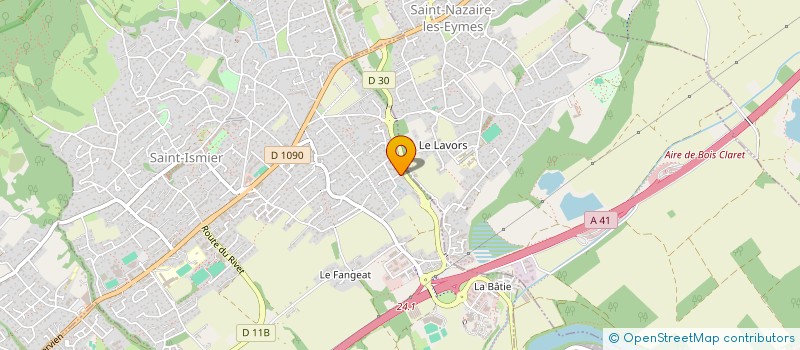 localisation de l'entreprise SCI FILAMANE  SAINT-ISMIER