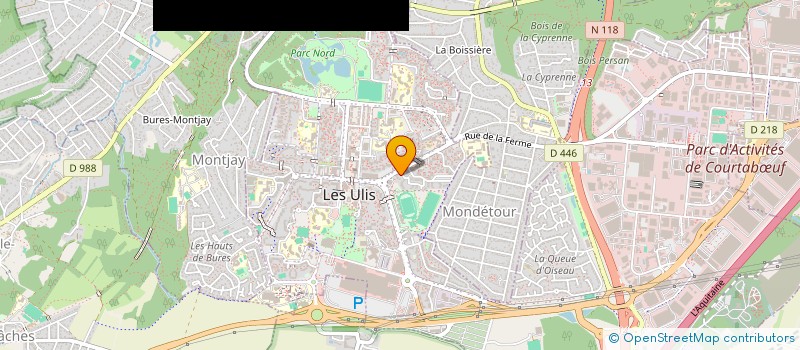localisation de l'entreprise SCI FILAO à LES ULIS