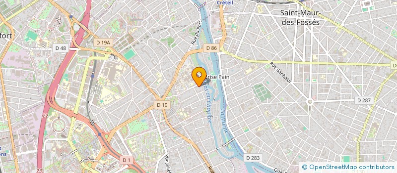 localisation de l'entreprise SCI FILAOS 2020 à CRETEIL