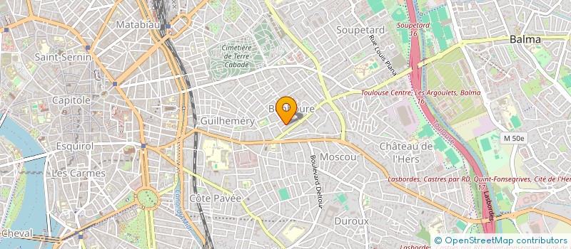 localisation de l'entreprise SCI FILATIERS à TOULOUSE