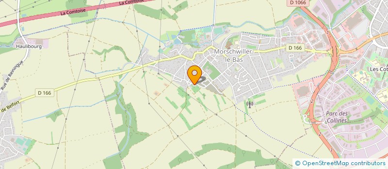 localisation de l'entreprise SCI FILATURE  MORSCHWILLER-LE-BAS