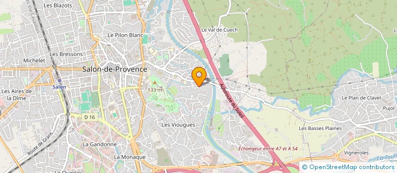 localisation de l'entreprise SCI FILBLANC  SALON-DE-PROVENCE