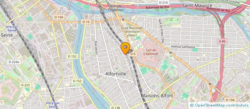 localisation de l'entreprise SCI FILE AU GRE DES FLOTS à ALFORTVILLE