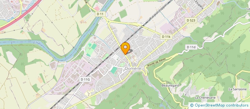 localisation de l'entreprise SCI FILEMA  DOMENE