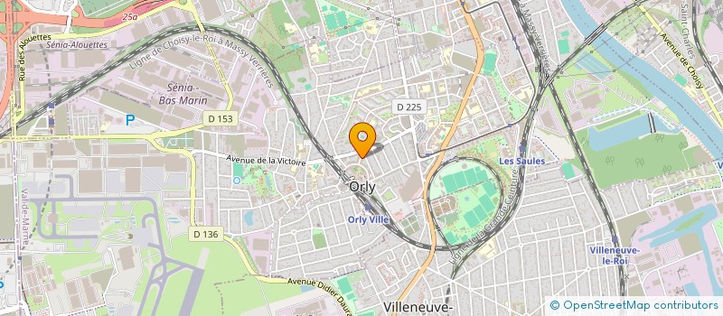 localisation de l'entreprise SCI FILGOOD  ORLY