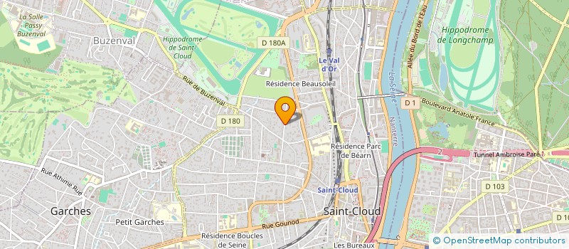 localisation de l'entreprise SCI FILHEN à SAINT-CLOUD