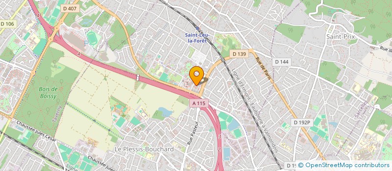 localisation de l'entreprise SCI FILI  SAINT-LEU-LA-FORET