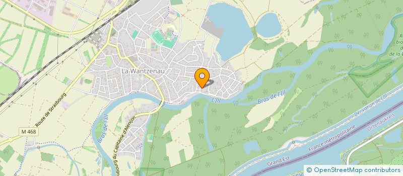 localisation de l'entreprise SCI FILIA  LA WANTZENAU