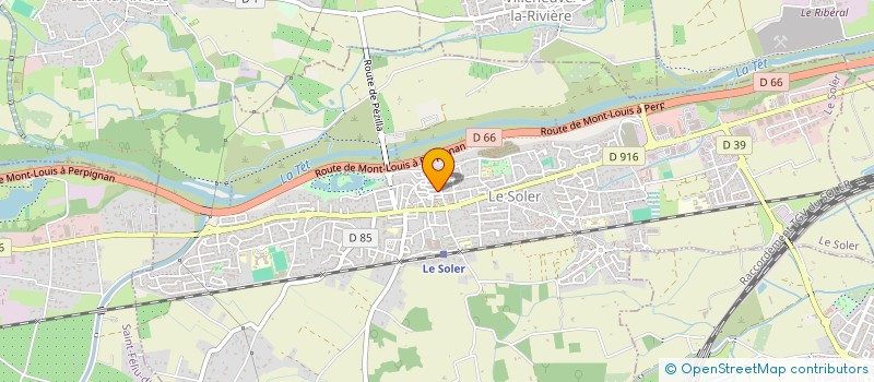 localisation de l'entreprise SCI FILIA  LE SOLER