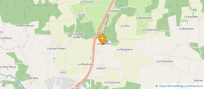 localisation de l'entreprise SCI FILIMMO  RENAC