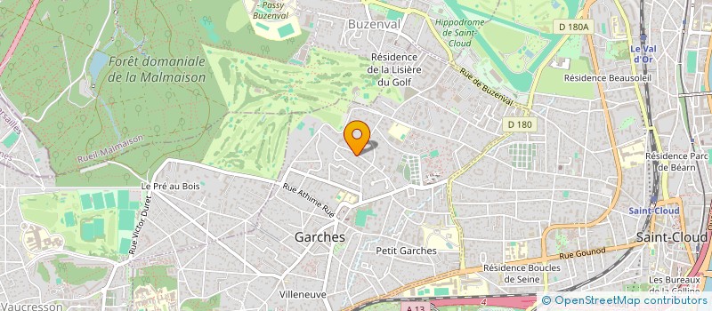 localisation de l'entreprise SCI FILIPO à GARCHES