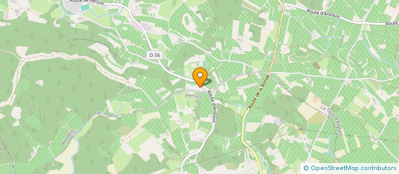 localisation de l'entreprise SCI FILIPPI VALLEY  ANSOUIS