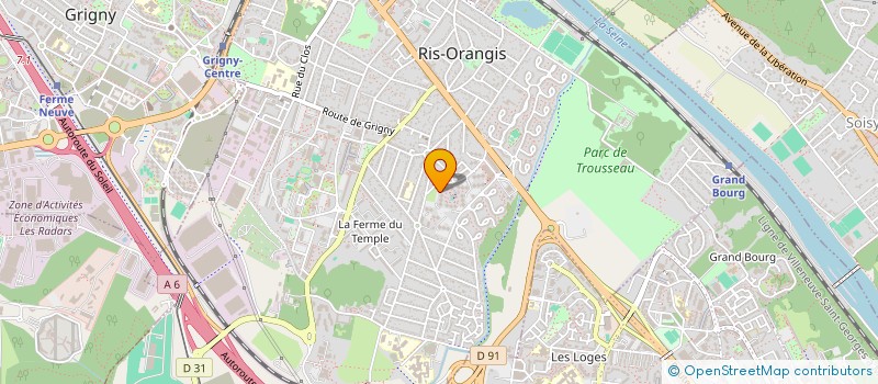 localisation de l'entreprise SCI FILL BROOKLYN à RIS-ORANGIS