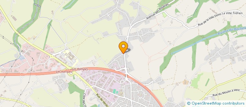 localisation de l'entreprise SCI FILLATRE  PLERIN