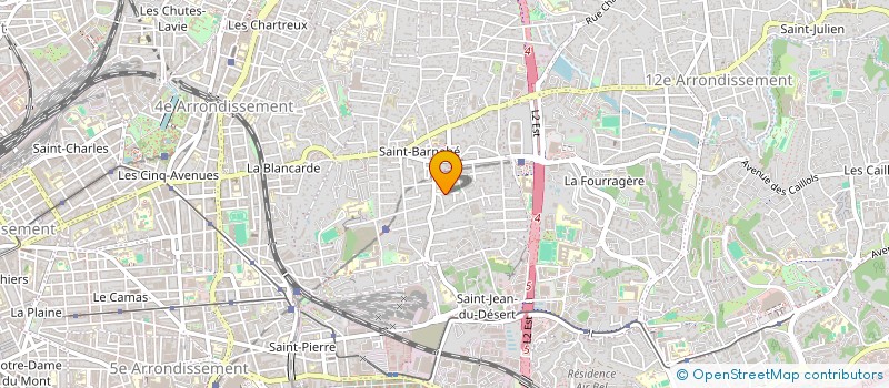 localisation de l'entreprise SCI FILLFRED à MARSEILLE
