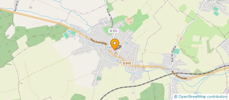 localisation de l'entreprise SCI FILLGRAFF FAREBERSVILLER  DIEBLING