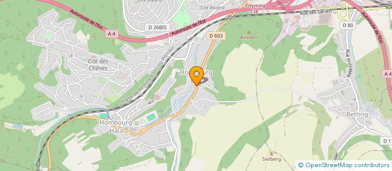 localisation de l'entreprise SCI FILLIUNG MOULIN NEUF  HOMBOURG-HAUT