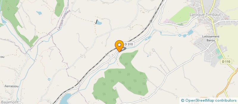 localisation de l'entreprise SCI FILLOL  LA CROIX-BLANCHE