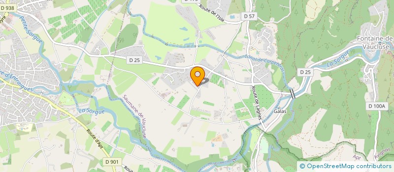 localisation de l'entreprise SCI FILMINVEST AQUARELLE  LES TAILLADES