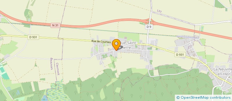 localisation de l'entreprise SCI FILOTTO  LA NEUVILLE-EN-HEZ