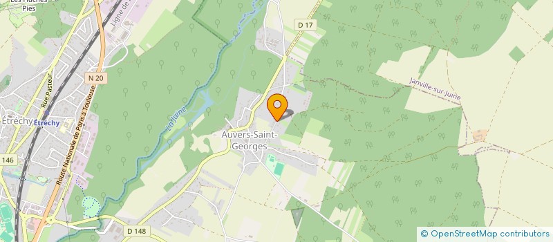 localisation de l'entreprise SCI FILOU  AUVERS-SAINT-GEORGES