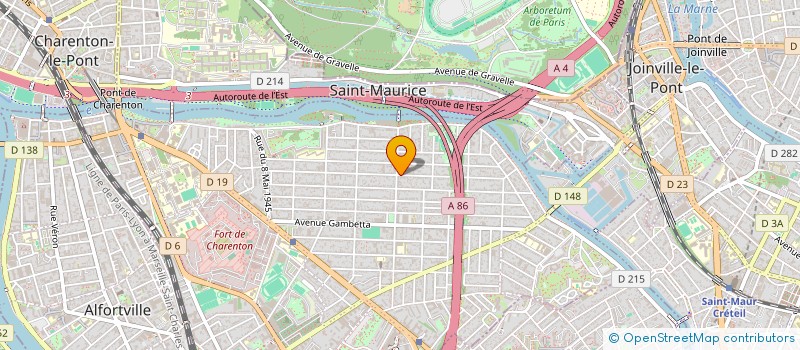 localisation de l'entreprise SCI FILOU à MAISONS-ALFORT