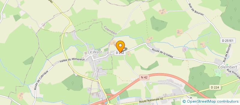 localisation de l'entreprise SCI FILUG  COLEMBERT