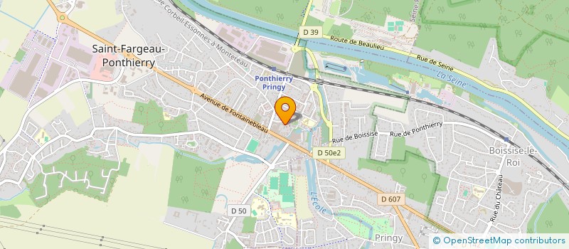 localisation de l'entreprise SCI FIM à SAINT-FARGEAU-PONTHIERRY