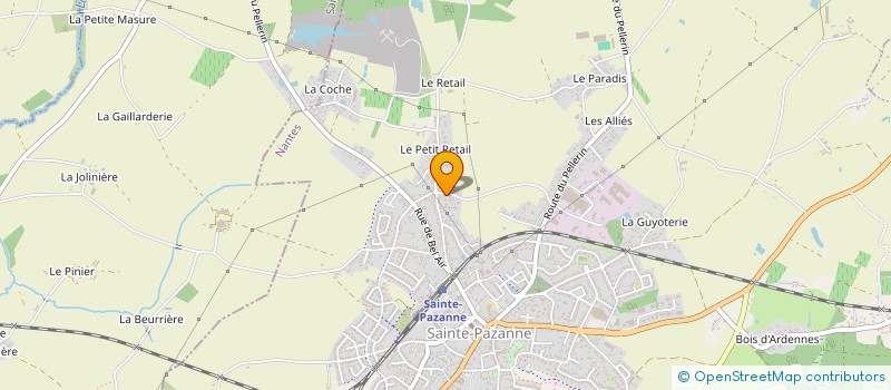 localisation de l'entreprise SCI FIM  SAINTE-PAZANNE