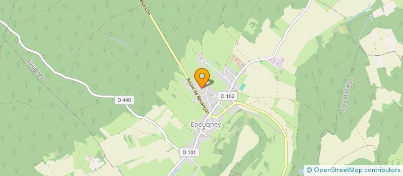 localisation de l'entreprise SCI FIM  EPEUGNEY