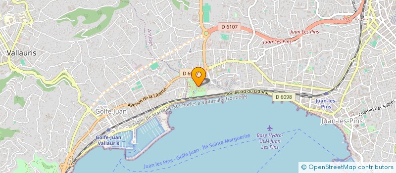 localisation de l'entreprise SCI FIMA à ANTIBES