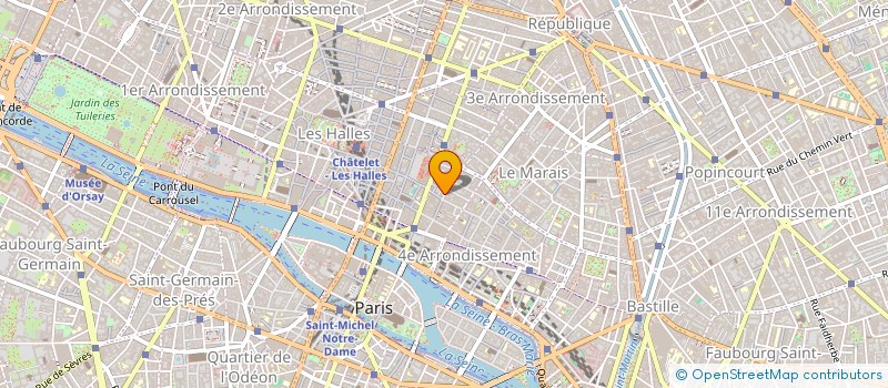 localisation de l'entreprise SCI FIMARAIS  PARIS