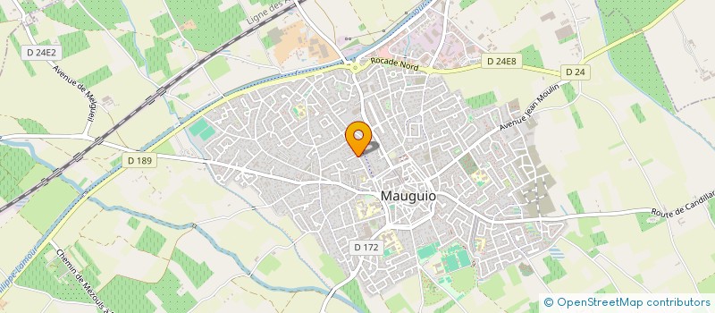 localisation de l'entreprise SCI FIMEFA  MAUGUIO