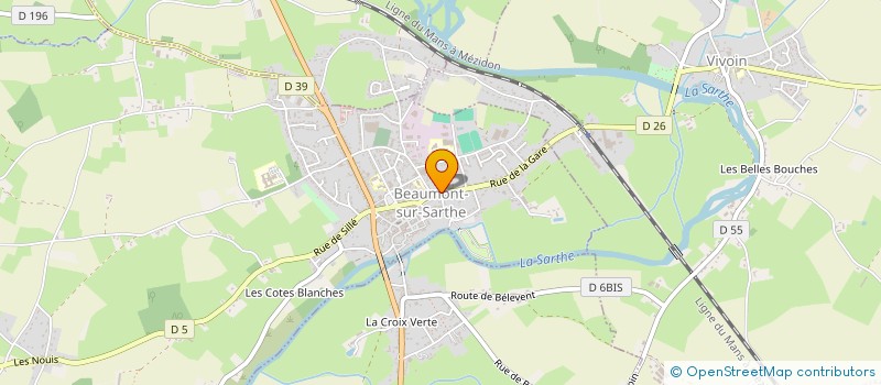 localisation de l'entreprise SCI FIMM  SEGRIE