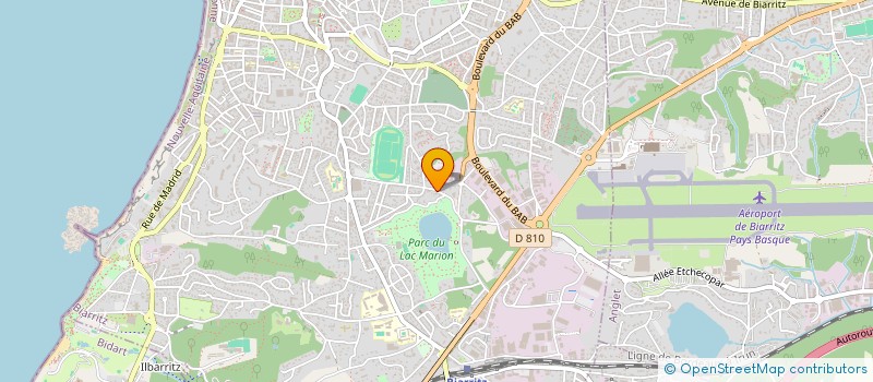 localisation de l'entreprise SCI FIMMO MONTGOLFIER à BIARRITZ
