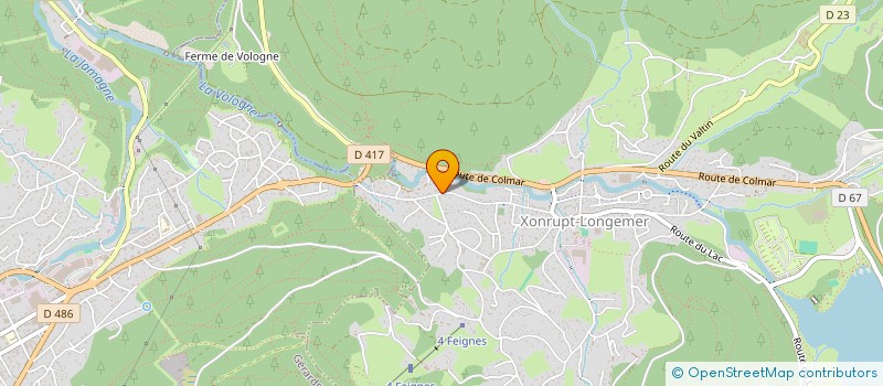 localisation de l'entreprise SCI FIMOUSSE à XONRUPT-LONGEMER