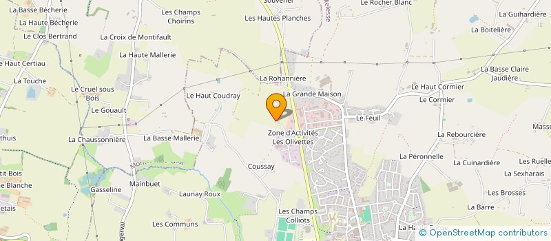 localisation de l'entreprise SCI FINAGA  MELESSE