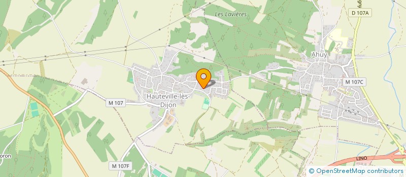 localisation de l'entreprise SCI FINAMAQUE  HAUTEVILLE-LES-DIJON