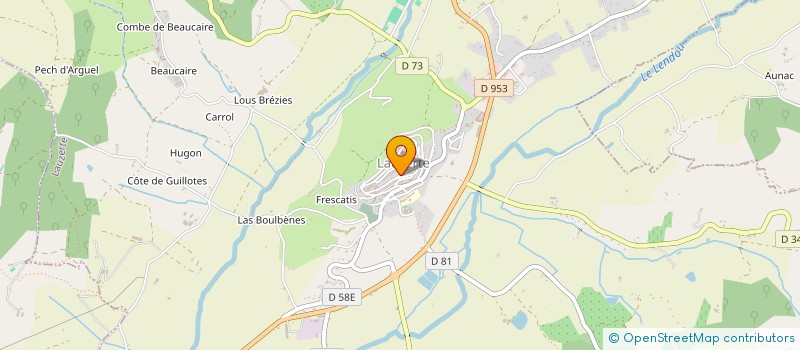 localisation de l'entreprise SCI FINANCE à SAUVETERRE