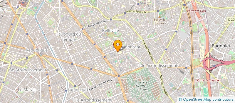 localisation de l'entreprise SCI FINANCIERE BERCY  PARIS