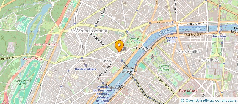 localisation de l'entreprise SCI FINANCIERE BR  PARIS