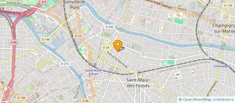 localisation de l'entreprise SCI FINANCIERE D'ISSY à SAINT-MAUR-DES-FOSSES