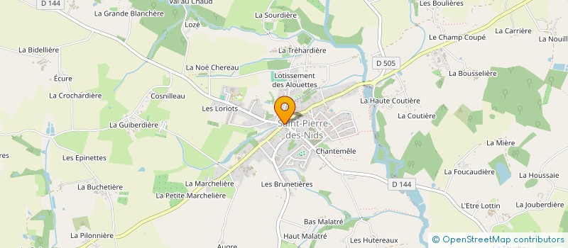 localisation de l'entreprise SCI FINANCIERE DE MORDESSON  SAINT-PIERRE-DES-NIDS