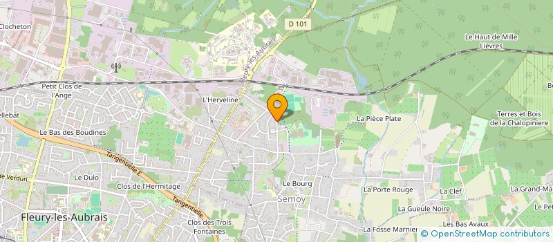 localisation de l'entreprise SCI FINANCIERE DU CENTRE à SEMOY