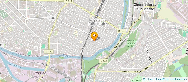 localisation de l'entreprise SCI FINANCIERE ET FONCIERE ALBERT 1ER à SAINT-MAUR-DES-FOSSES