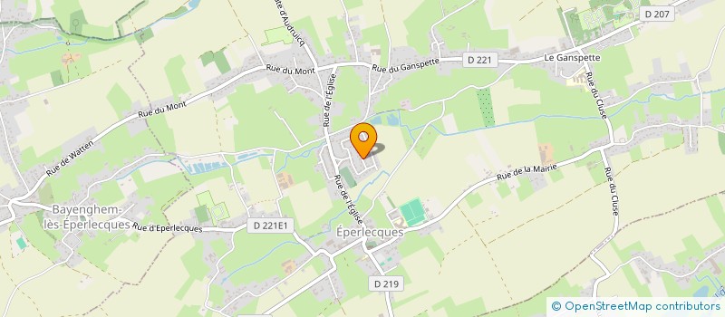 localisation de l'entreprise SCI FINARC  SAINT-MARTIN-LEZ-TATINGHEM