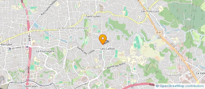 localisation de l'entreprise SCI FINAUD II  LA CIOTAT