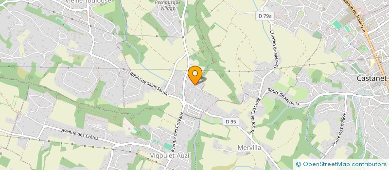 localisation de l'entreprise SCI FINAZUL  PECHBUSQUE