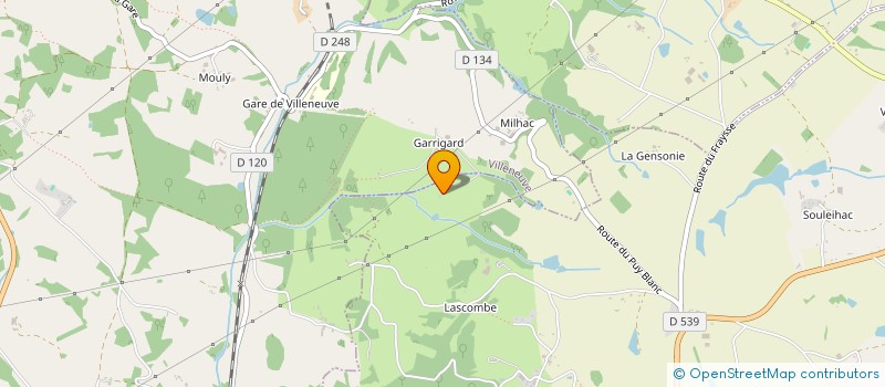 localisation de l'entreprise SCI FINCAS HERMANAS  MALEVILLE